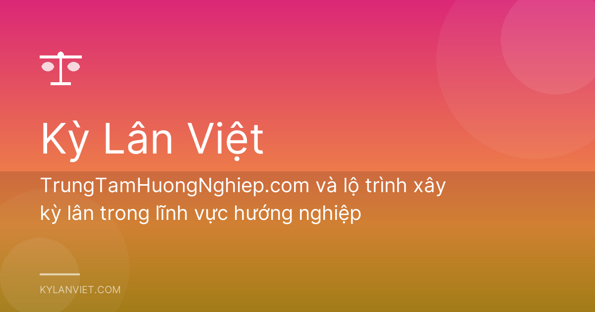 TrungTamHuongNghiep.com và lộ trình xây kỳ lân trong lĩnh vực hướng nghiệp